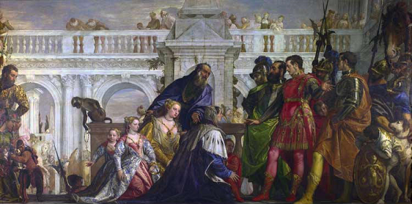 Alexandre le Grand montre Héphaestion à Sisygambis – Véronèse - 1565-1570 - National Gallery